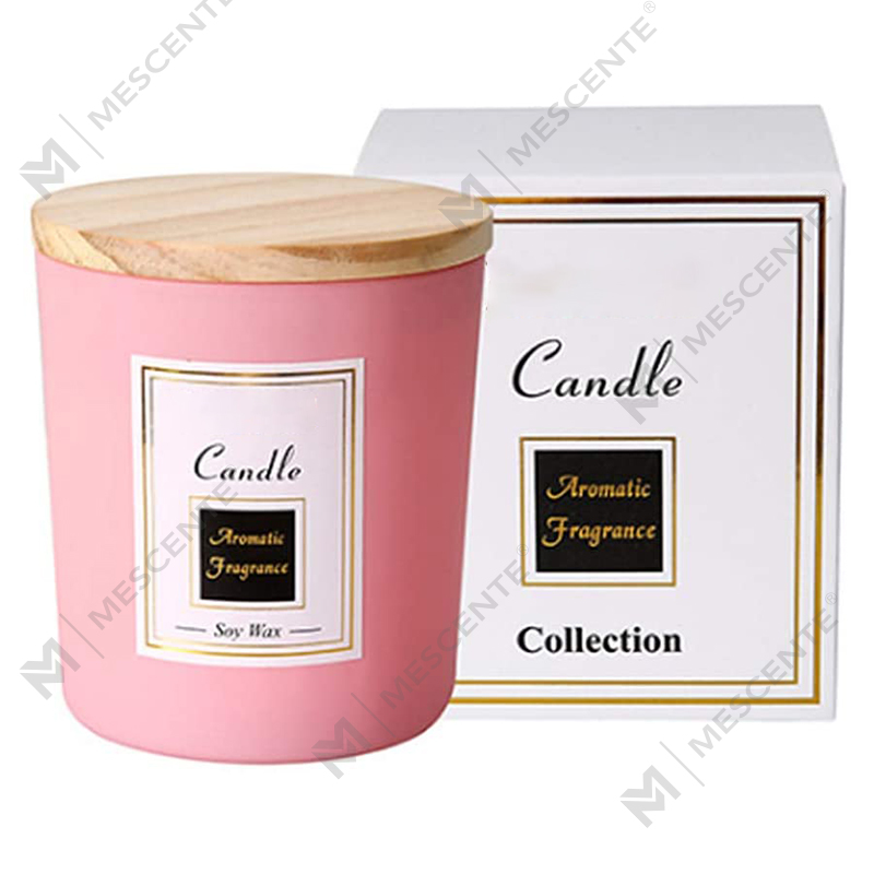 M&Scent na gawa sa kamay na naka-print na soy candle, sandalwood mosquito repellent candle