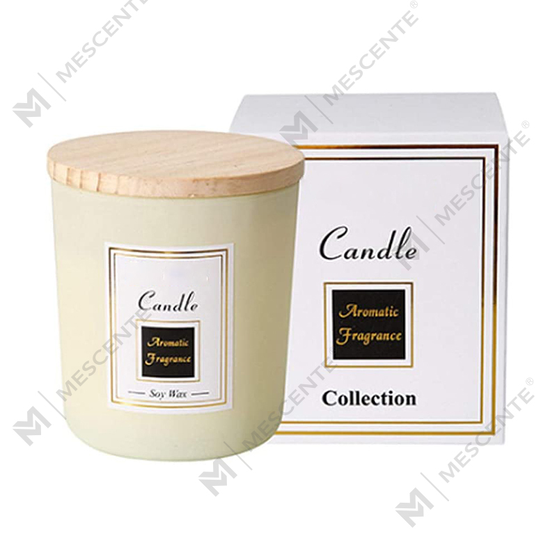 M&Scent na gawa sa kamay na naka-print na soy candle, sandalwood mosquito repellent candle