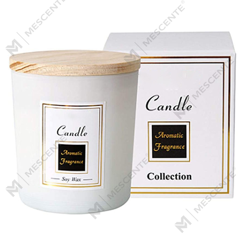 M&Scent na gawa sa kamay na naka-print na soy candle, sandalwood mosquito repellent candle