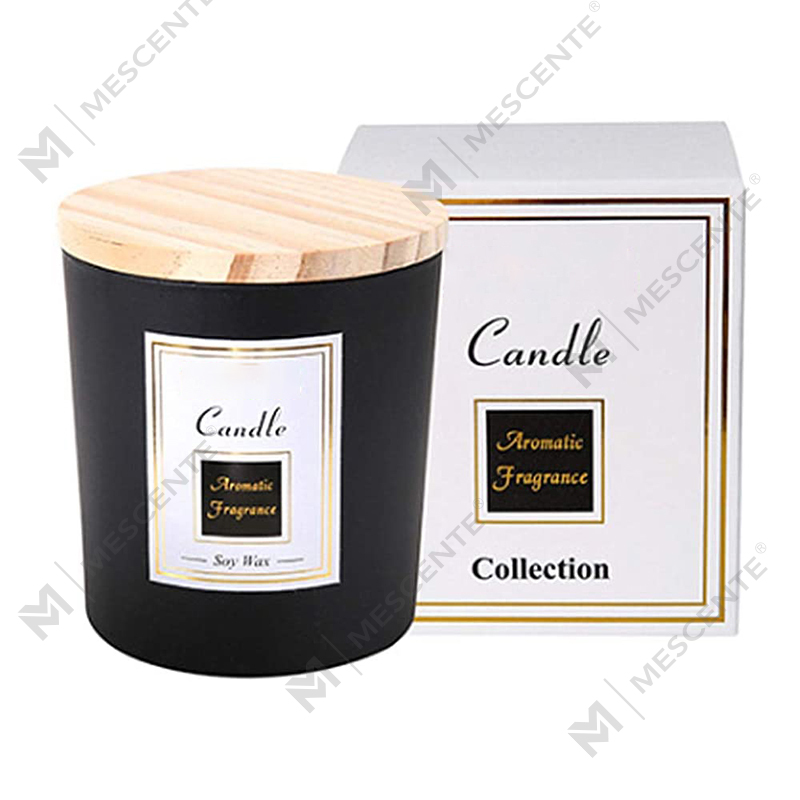M&Scent na gawa sa kamay na naka-print na soy candle, sandalwood mosquito repellent candle