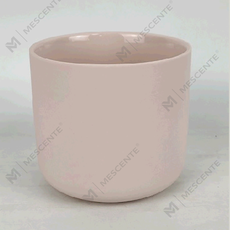 M&Scent Wholesale Custom Modern Large 3 Wick Silver White Frosted Christmas Candle Jar na May Takip ng Kawayan