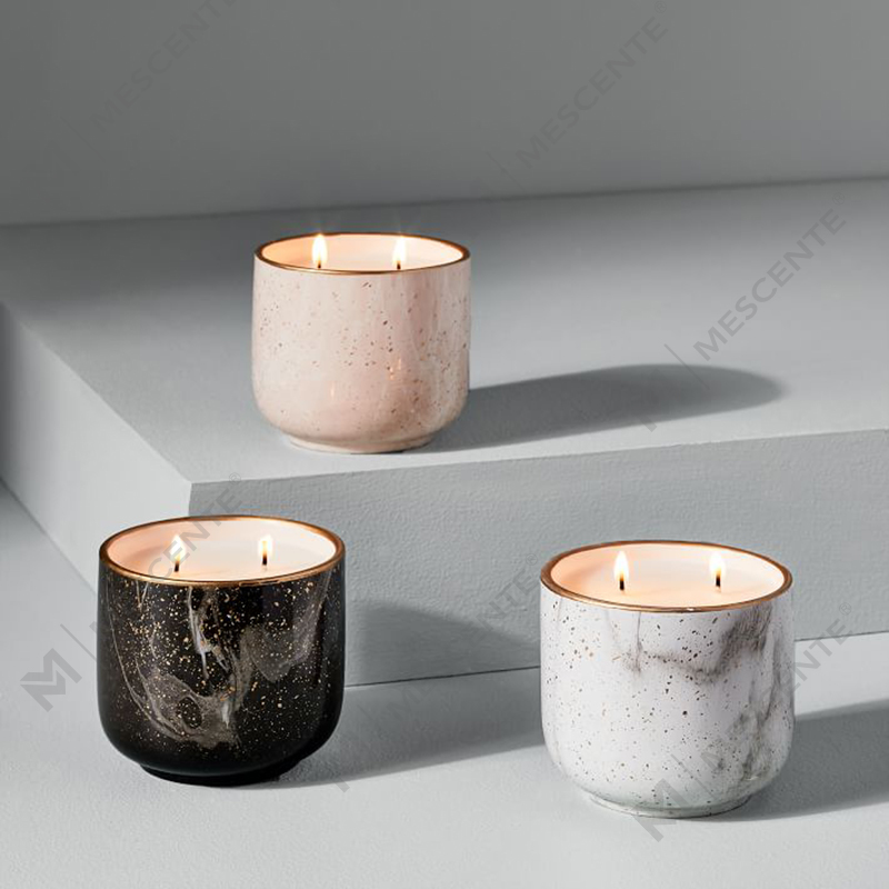 M&Scente Organic Private Label 2 wick Soy Constellations Bath And Body Works Coffee Scented Candles Gift Set