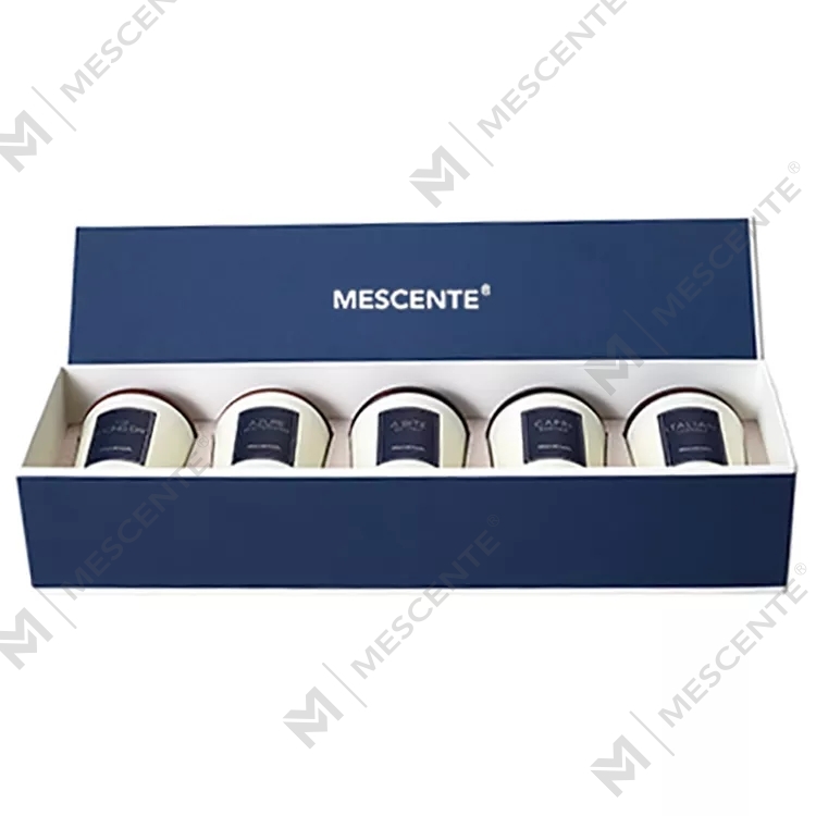 M&scent wholesale private label fragrance oil scented candles luxury with lid, aromatherapy candle