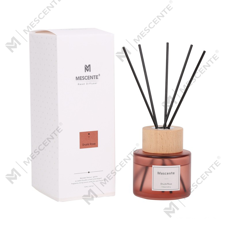M&Scent wholesale luxury private label glass bottle reed diffuser na may stopper