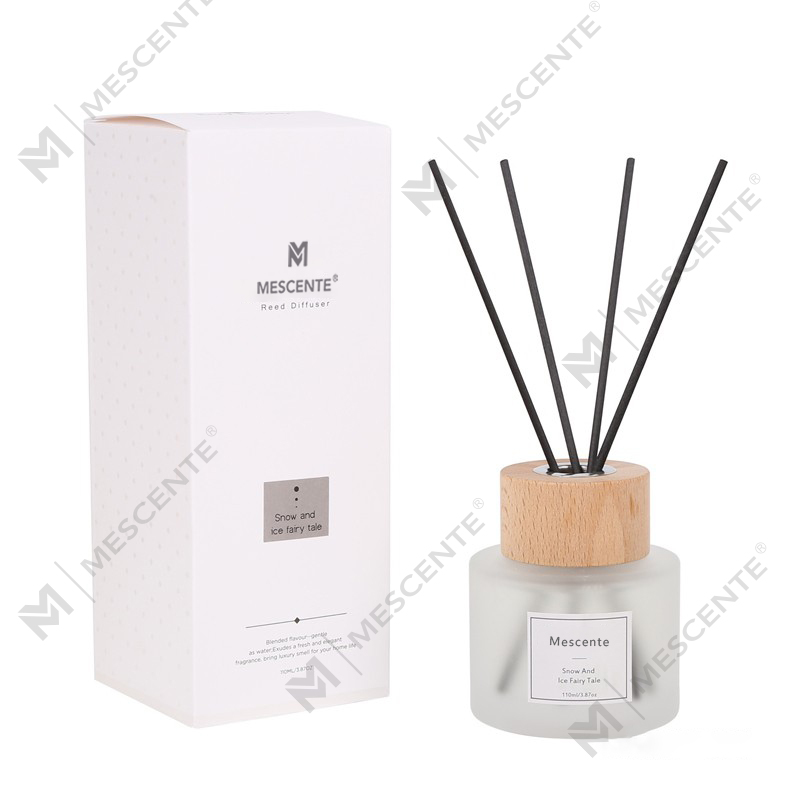 M&Scent wholesale luxury private label glass bottle reed diffuser na may stopper
