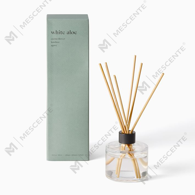M&Scent custom luxury private label flower reed diffuser na may kahon