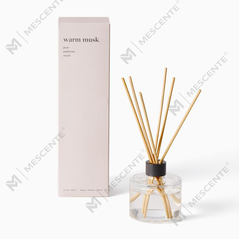 M&Scent custom luxury private label flower reed diffuser na may kahon