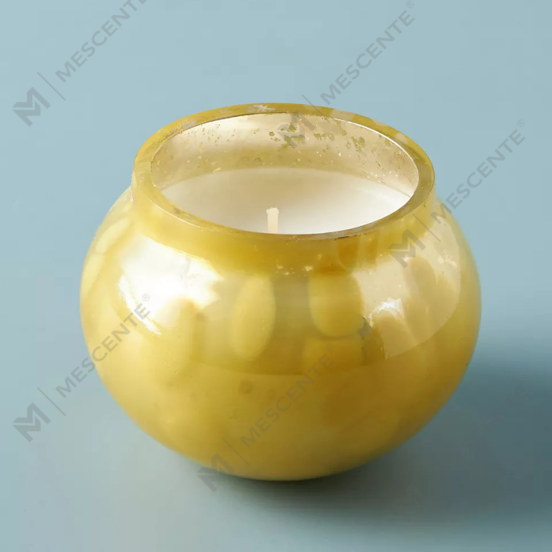 M&scent Pribadong Label Custom na Dekorasyon sa Bahay Mamahaling Glass Candle Jars Soy Wax Scented Candles na May Takip
