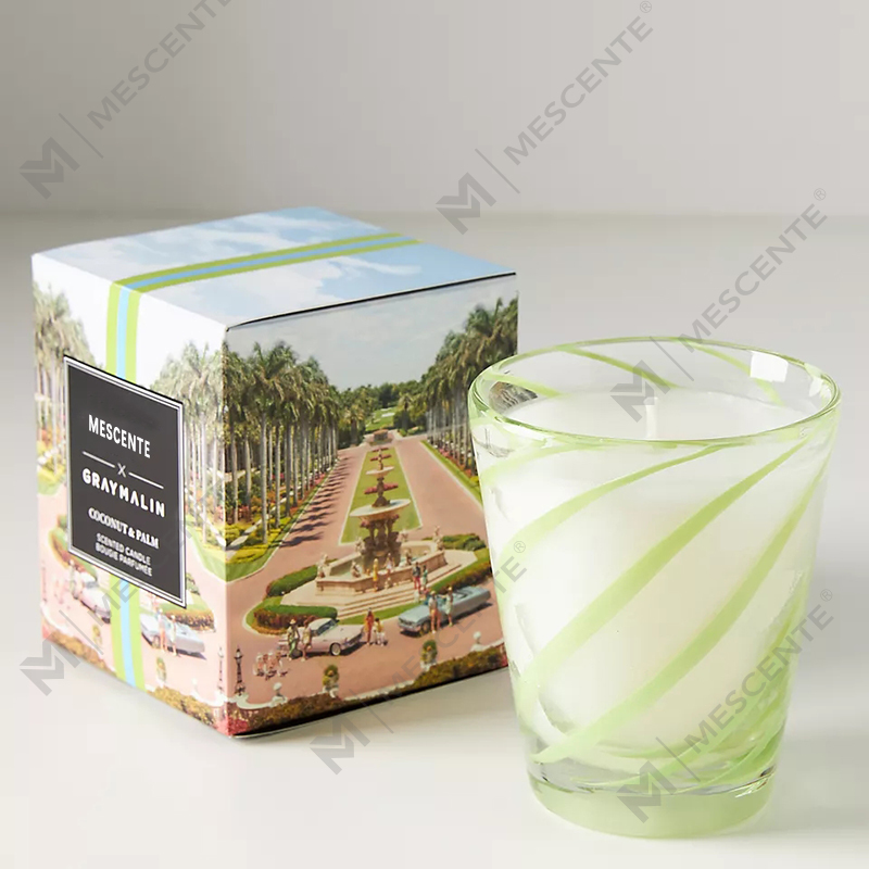 M&Scent Luxury White Soy Wax Personalized Logo Wedding Scented Candles