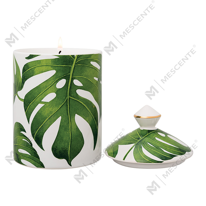M&Scent Special Design Color Urban Botanics Tumbler Candle na may Folding Box