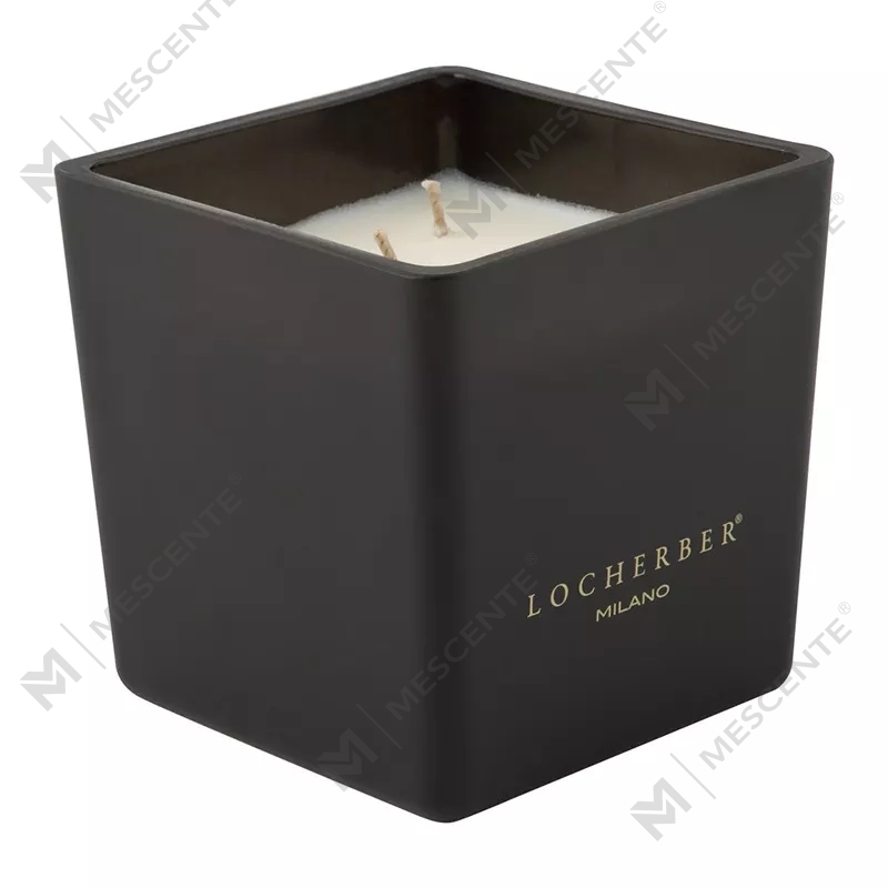 M&scent 2025 Malaking Eco Friendly na Glass Scented Candle na May Briccole Wood na Takip