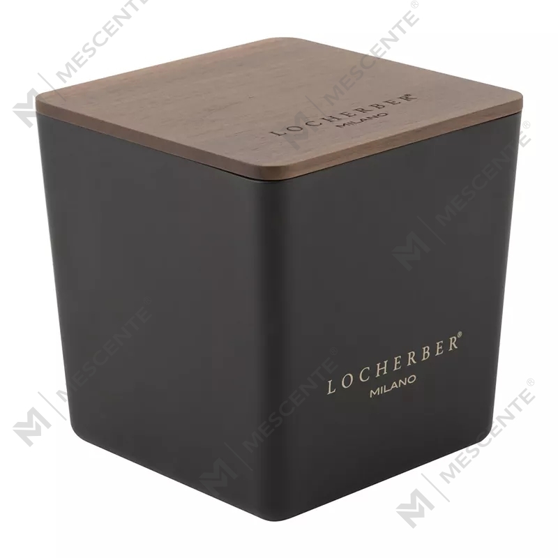 M&scent 2025 Malaking Eco Friendly na Glass Scented Candle na May Briccole Wood na Takip