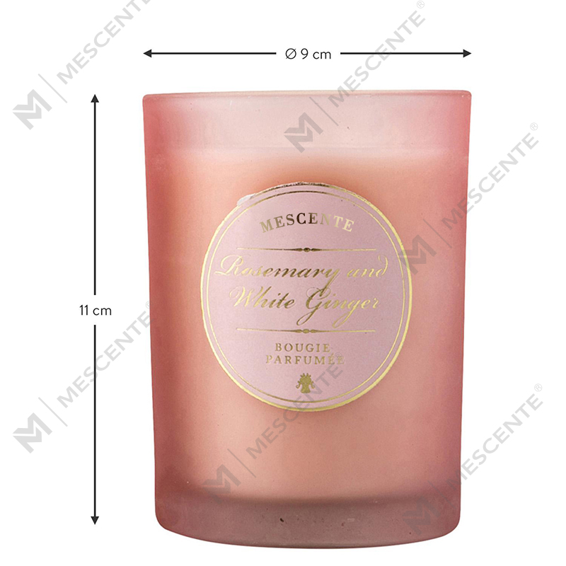 M&Scent Luxury Christmas White Personalized Logo Scented Candles