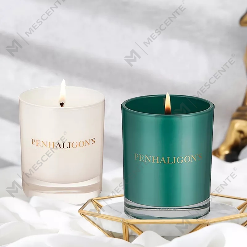 Wholesale Luxury Private Label Spiritual Healing Crystal Chakra Scented Soy Wax Aromatherapy Scented Candles