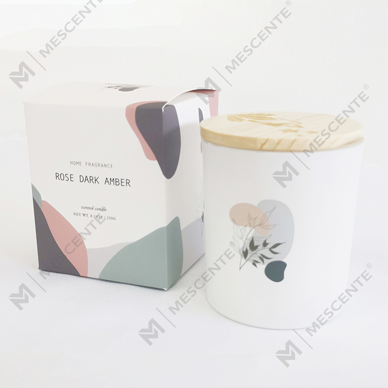 M&Scent Maramihang Mataas na Kalidad 100% Natural Aroma Scented Soy Candles sa Glass Jar na May Takip