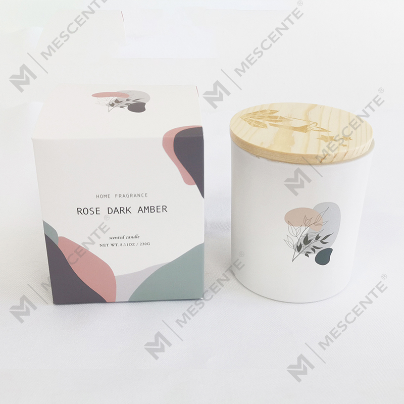 M&Scent Maramihang Mataas na Kalidad 100% Natural Aroma Scented Soy Candles sa Glass Jar na May Takip