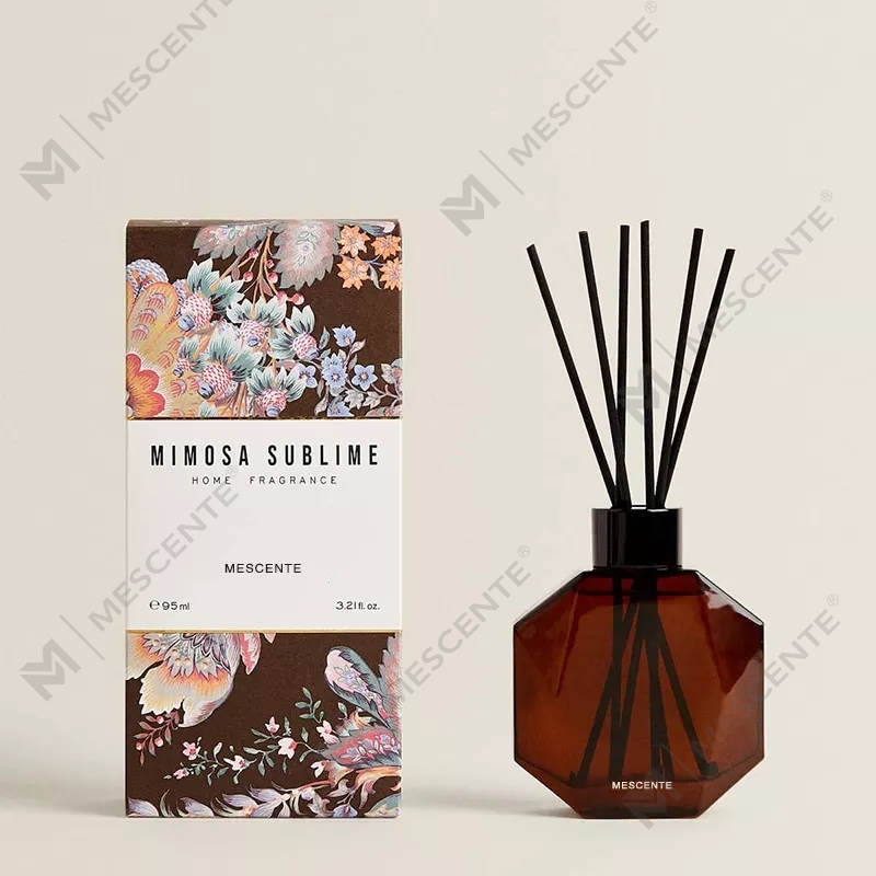 M&Scent custom luxury private label 200ml 500ml home reed diffuser na may box