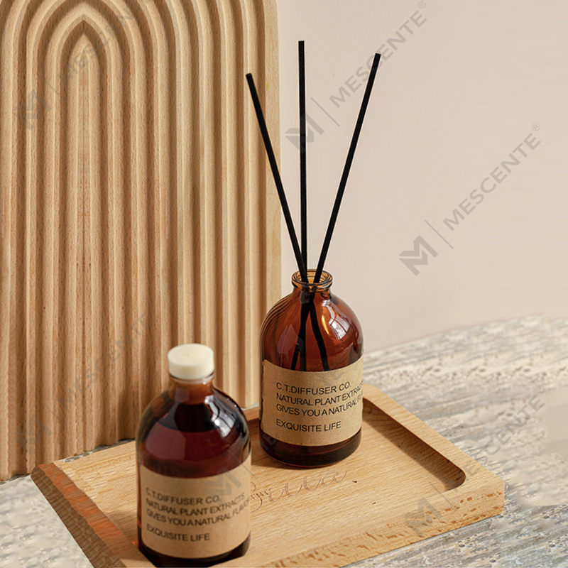 M&Scent luxury decor home reed diffuser at scented candle set na may box packaging