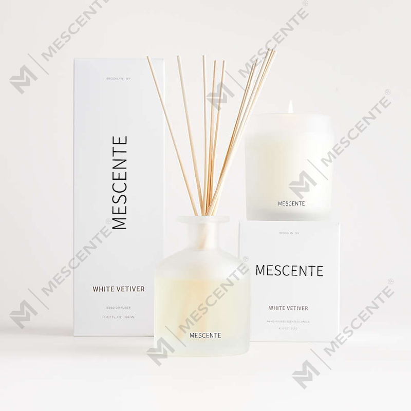 M&Scent wholesale luxury private label soy wax scented candles na may kahon