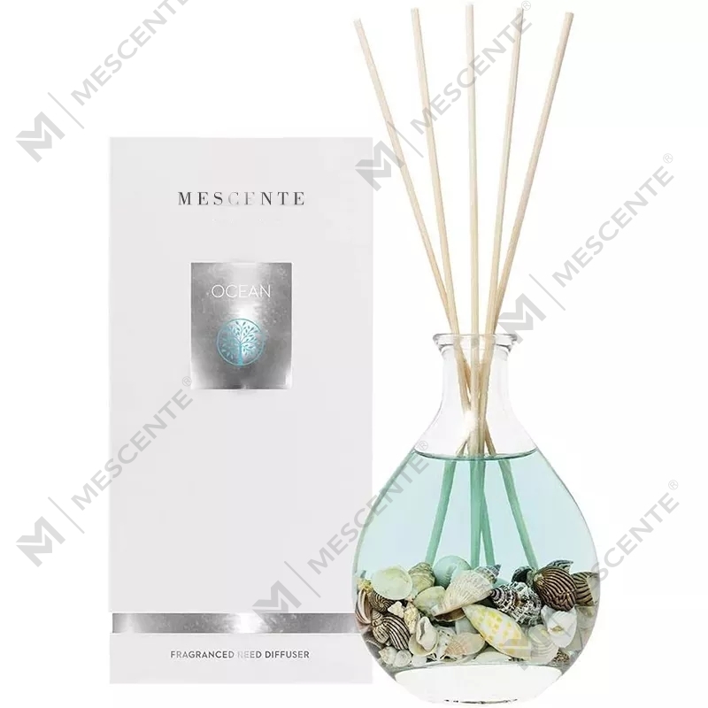 M&Scent wholesale luxury private label glass bottle rattan stick reed diffuser sets na may stopper