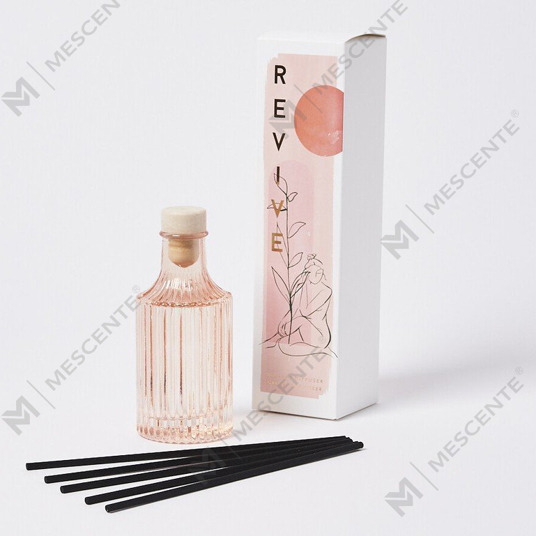 M&Scent Custom 100ml 200ml Glass Bottle Tatakan Para sa Flower Reed Diffuser