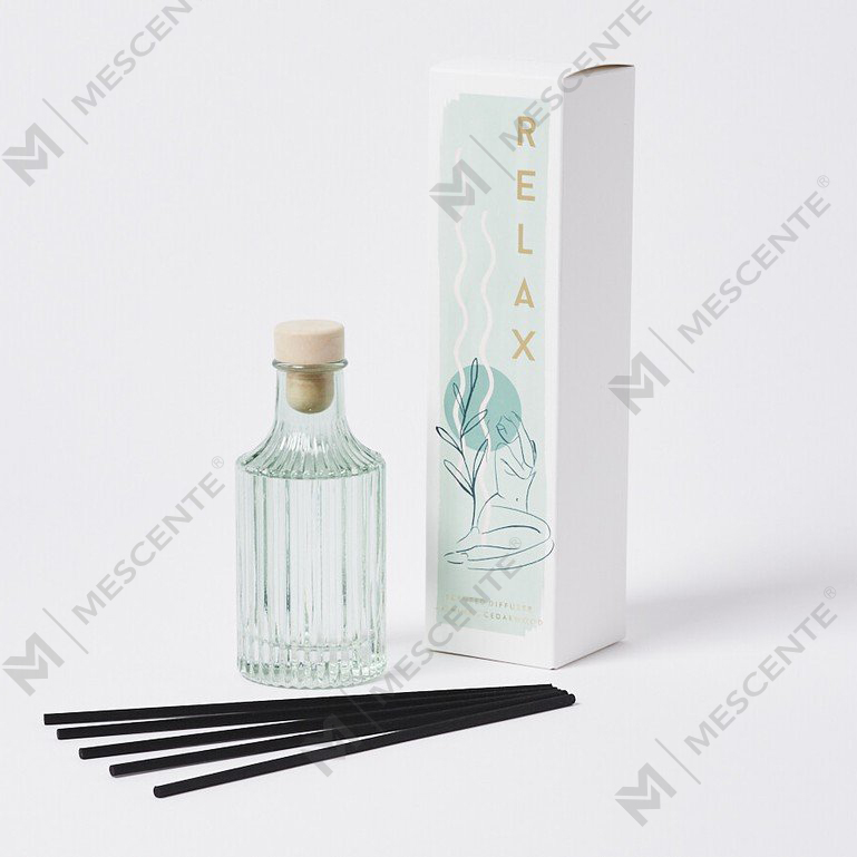 M&Scent Custom 100ml 200ml Glass Bottle Tatakan Para sa Flower Reed Diffuser
