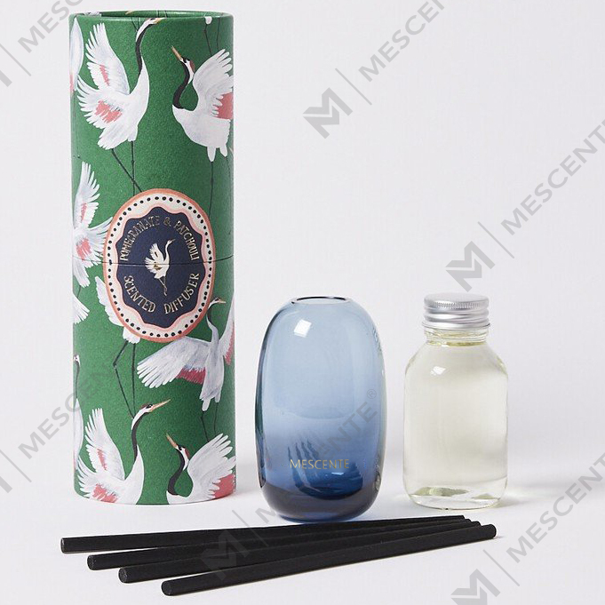 Marangyang 100ml 200ml 500ml Diamond Round Bottles Loris Sola Flowers Amber Crystal Eyfel Perfume Reed Diffuser Oil