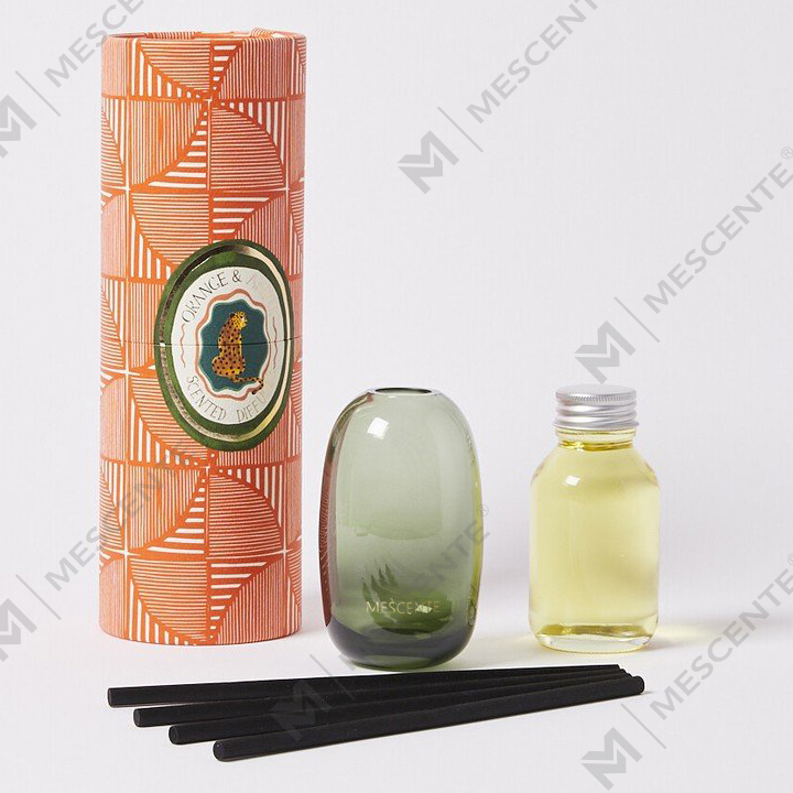 Marangyang 100ml 200ml 500ml Diamond Round Bottles Loris Sola Flowers Amber Crystal Eyfel Perfume Reed Diffuser Oil
